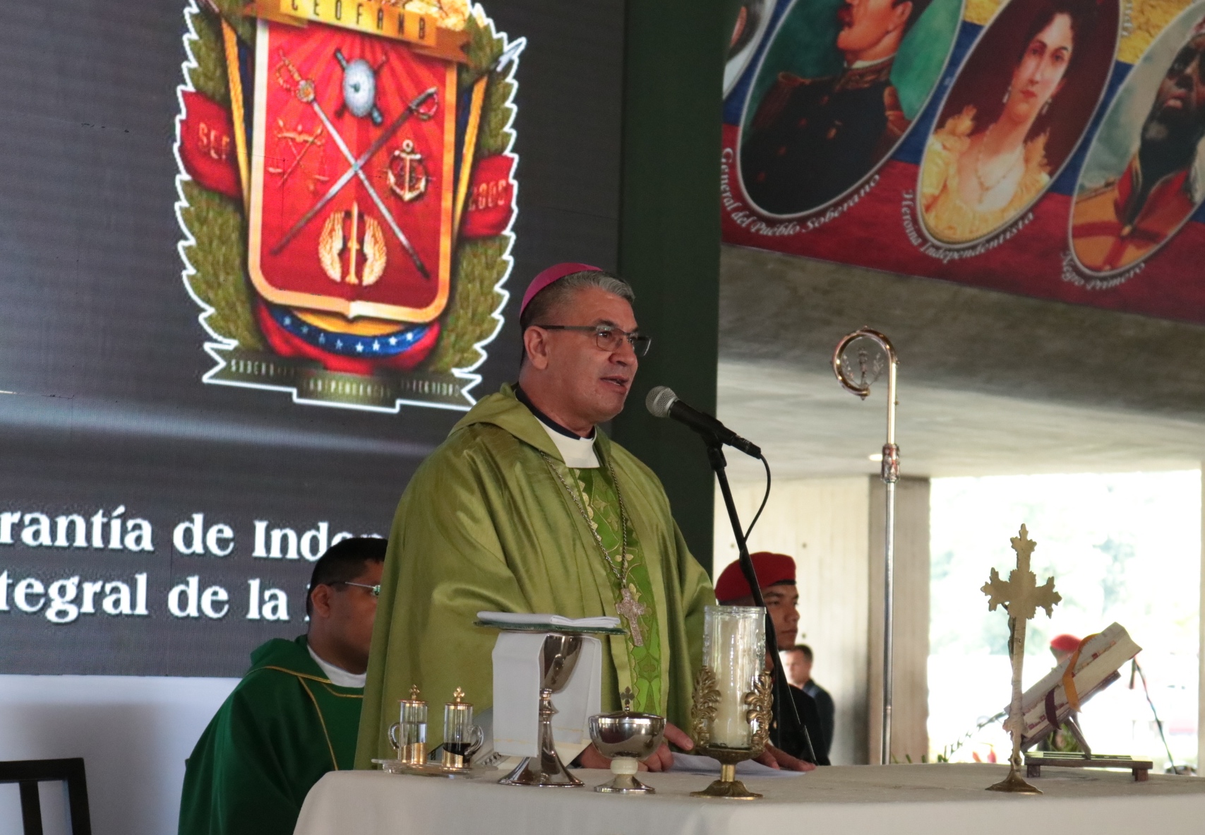 Misa Aniversario del CEOFANB - Monseñor Benito Adán Méndez Bracamonte